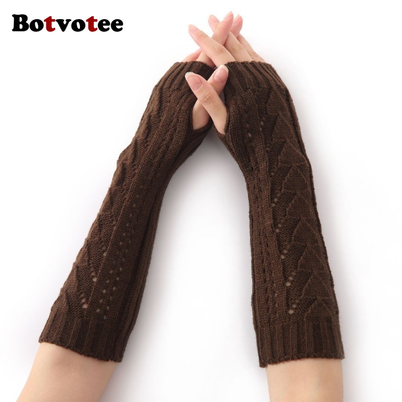 Botvotee pour femmes, gants sa - Fingerless Glove Knit avis et prix