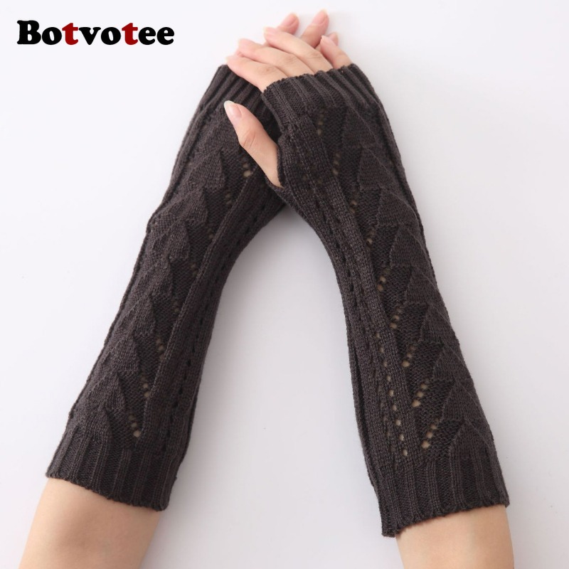 Botvotee pour femmes, gants sa - Fingerless Glove Knit avis et prix