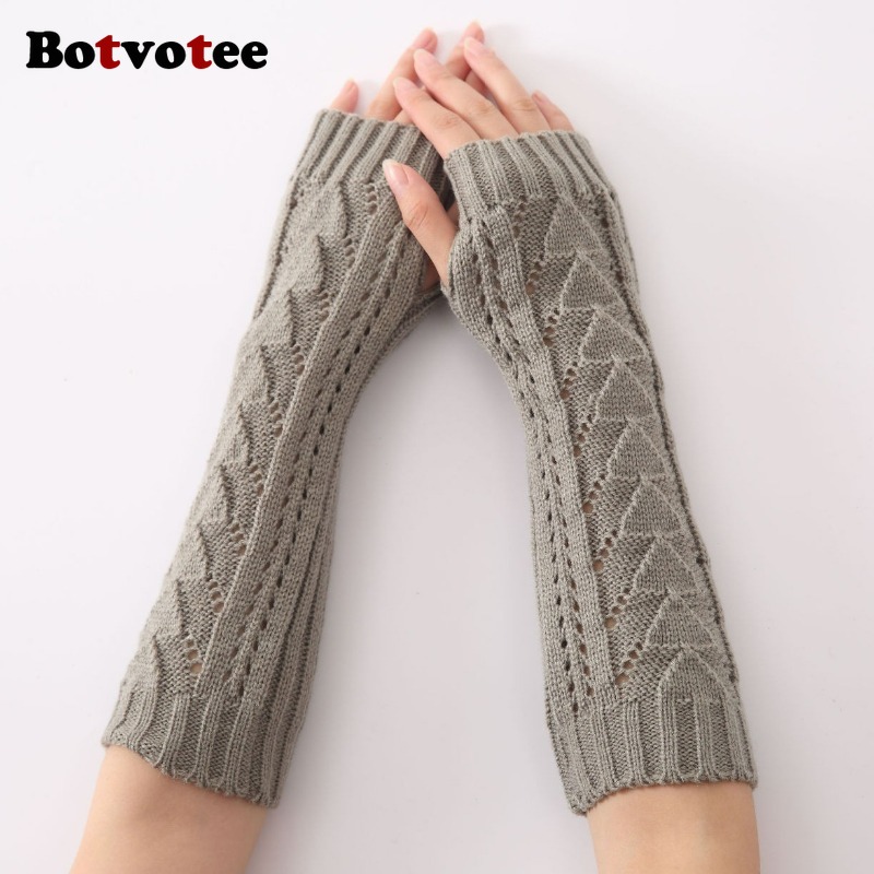 Botvotee pour femmes, gants sa - Fingerless Glove Knit avis et prix