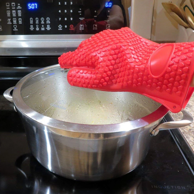 Gants de cuisson en silicone p - Oven Mitt Silicone avis et prix
